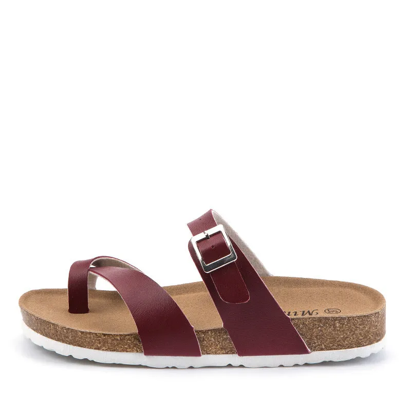 119 Cross-Border  Summer New Beach Slippers One Piece Dropshipping Couple Sandals Women's Foreign Trade plus Size Wholesale