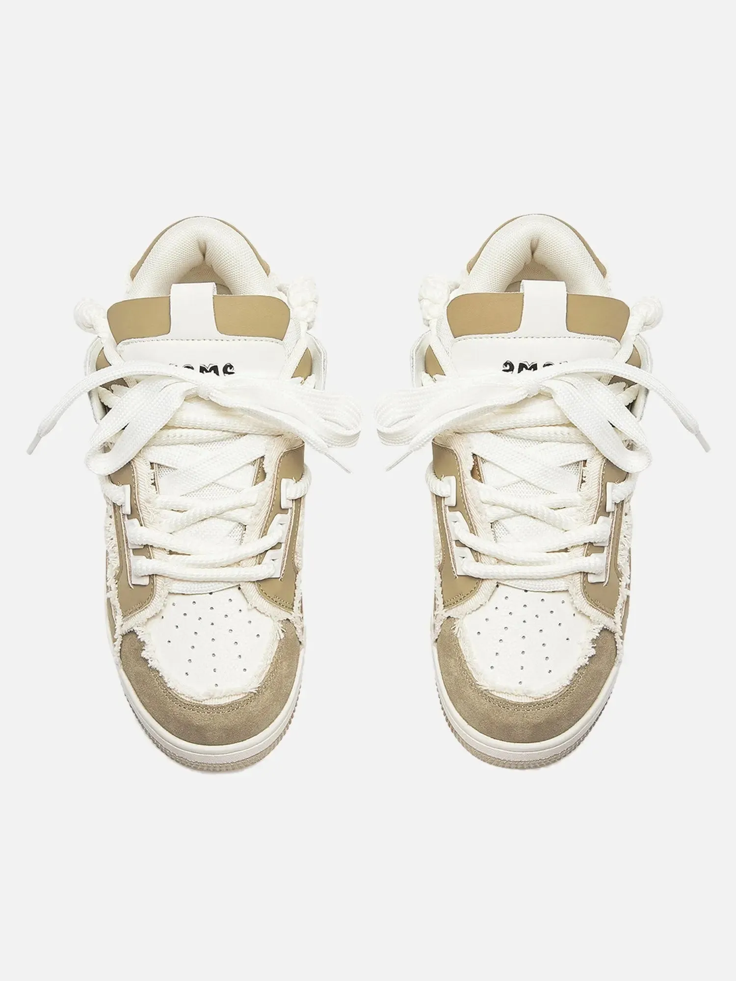1984 Destruction Series Tassel Contrast Color Sneakers