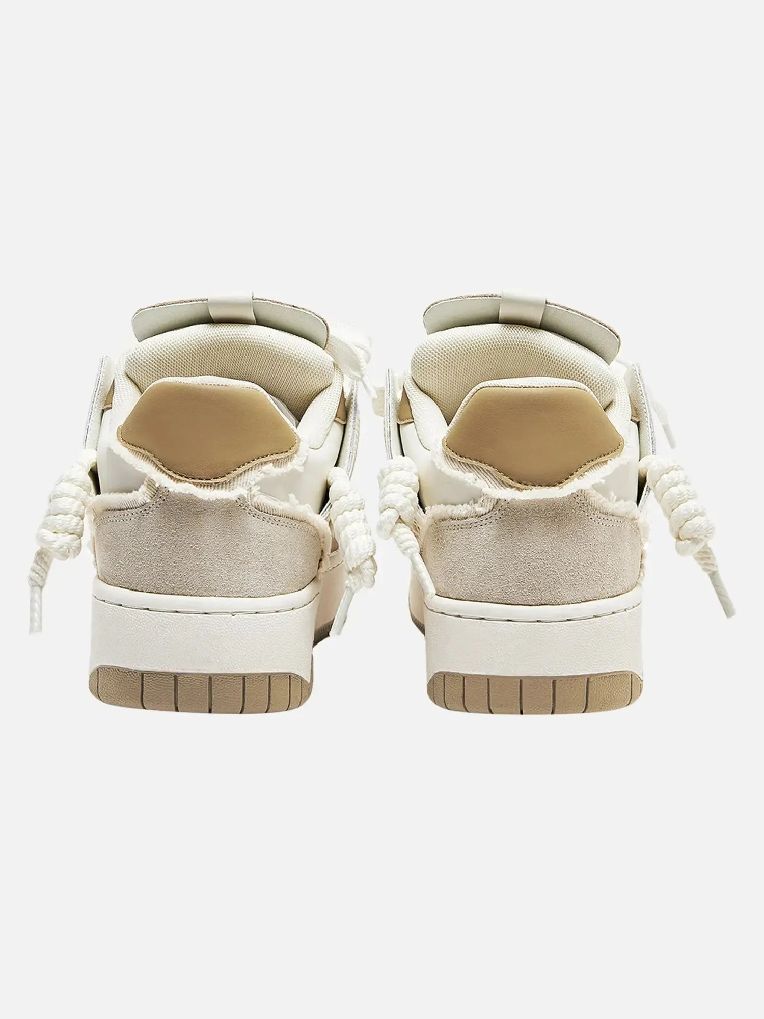 1984 Destruction Series Tassel Contrast Color Sneakers