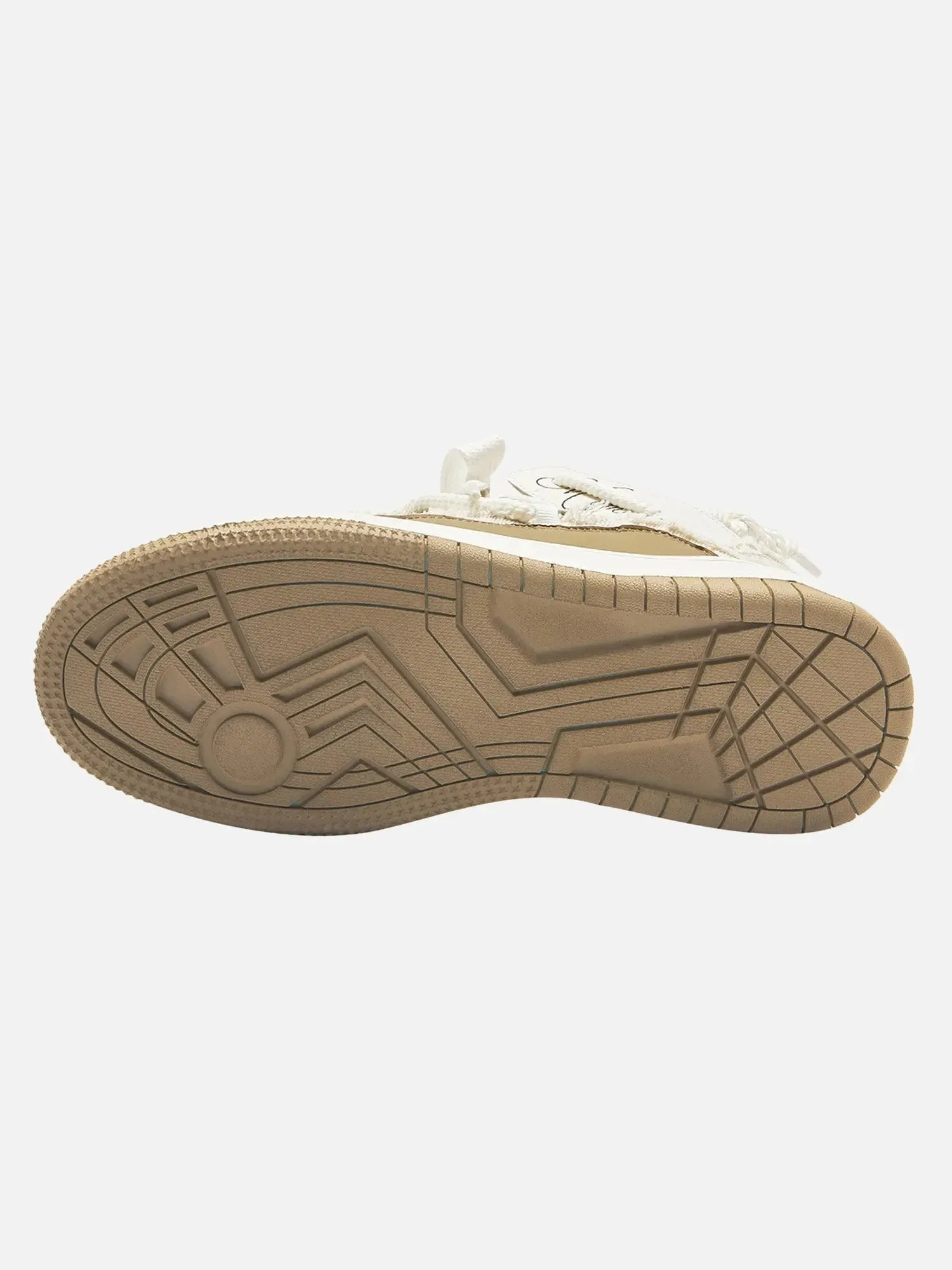 1984 Destruction Series Tassel Contrast Color Sneakers
