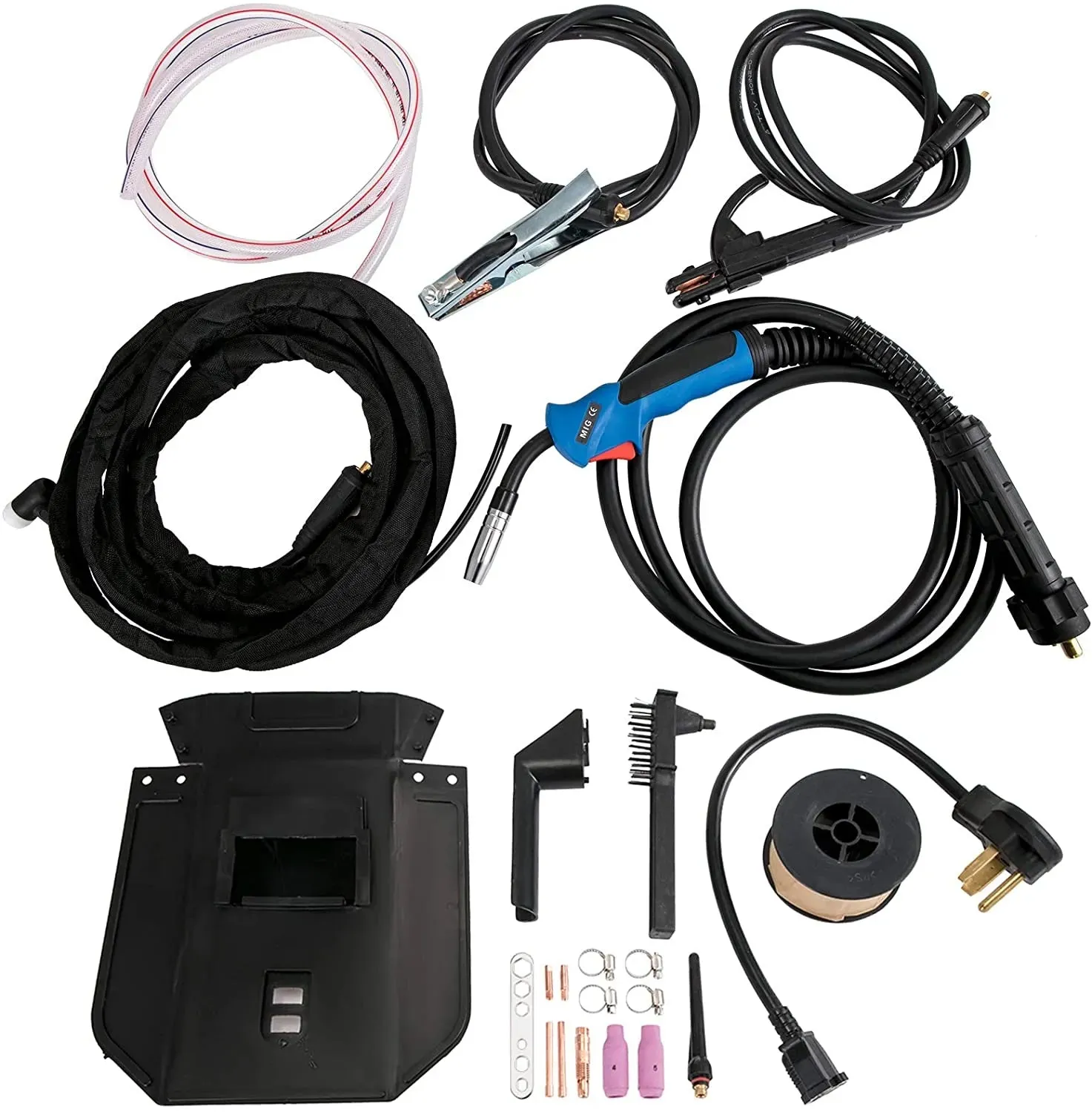 250 Amp Arc Welder 3 in 1 Aluminum Welder Semi-automatic Welding