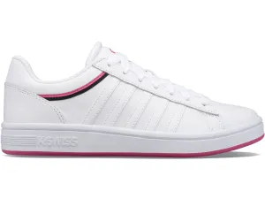 96154-178-M | COURT WINSTON | WHITE/PINK YARROW/BLACK/TAPE 96154-178-M | COURT WINSTON | WHITE/PINK YARROW/BLACK/TAPE