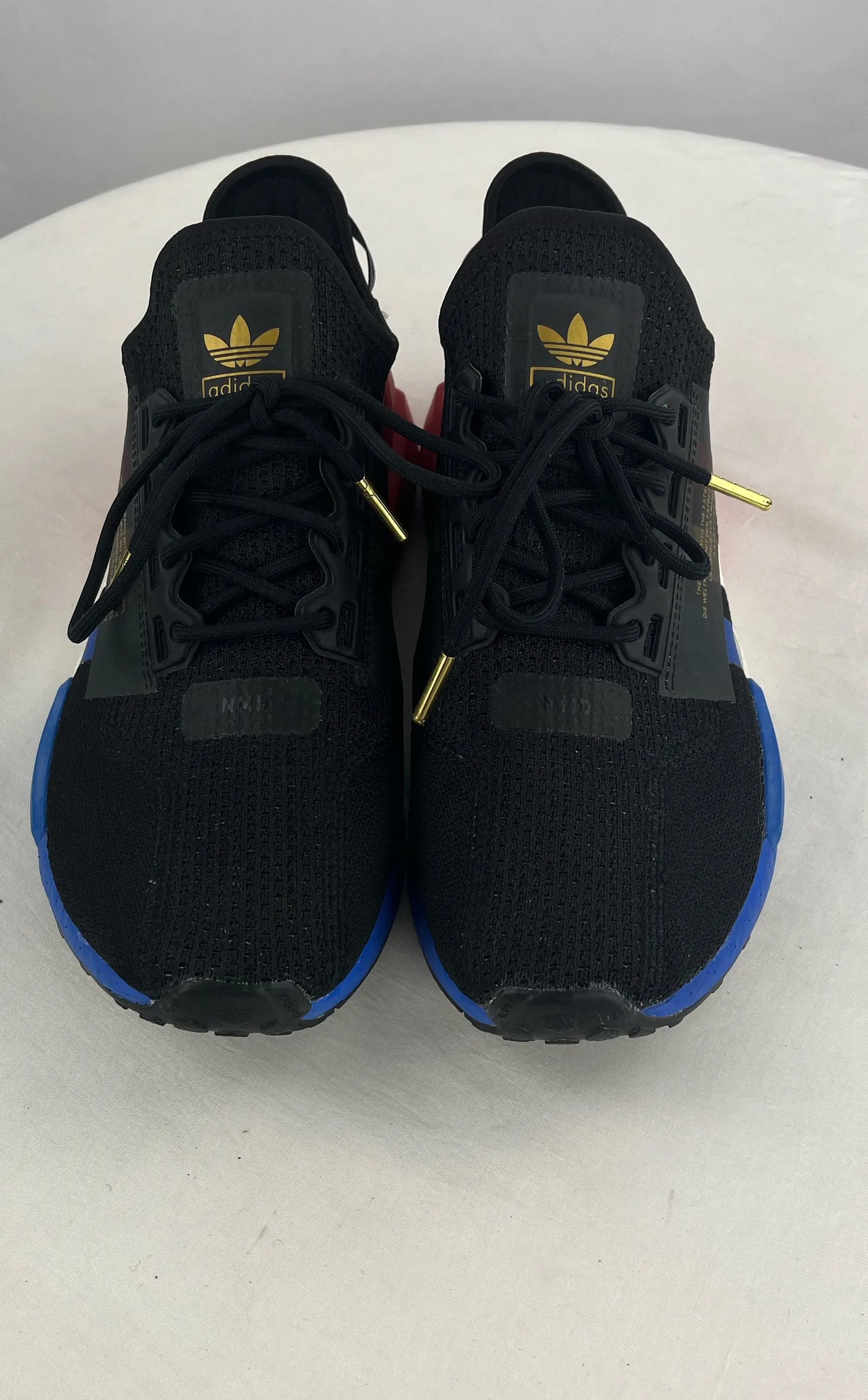 Adidas Men's NMD R1 V2 Paris Red/White/Blue Collector Shoes Size 8