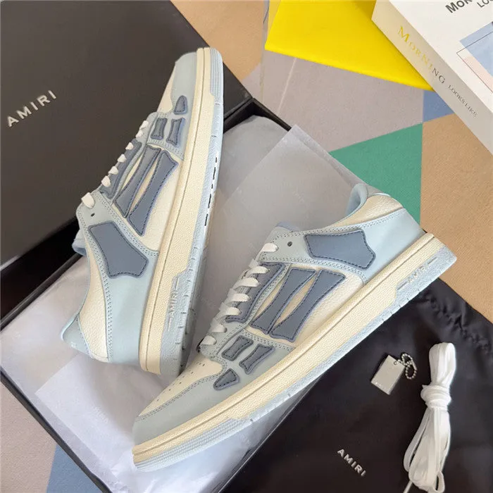 AMR Skel Top Low  Baby Blue Sneakers-192