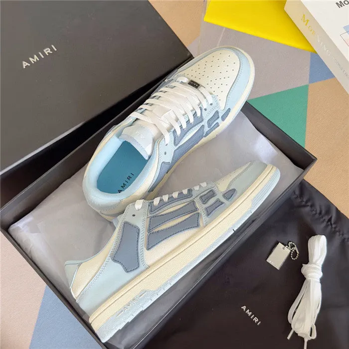 AMR Skel Top Low  Baby Blue Sneakers-192