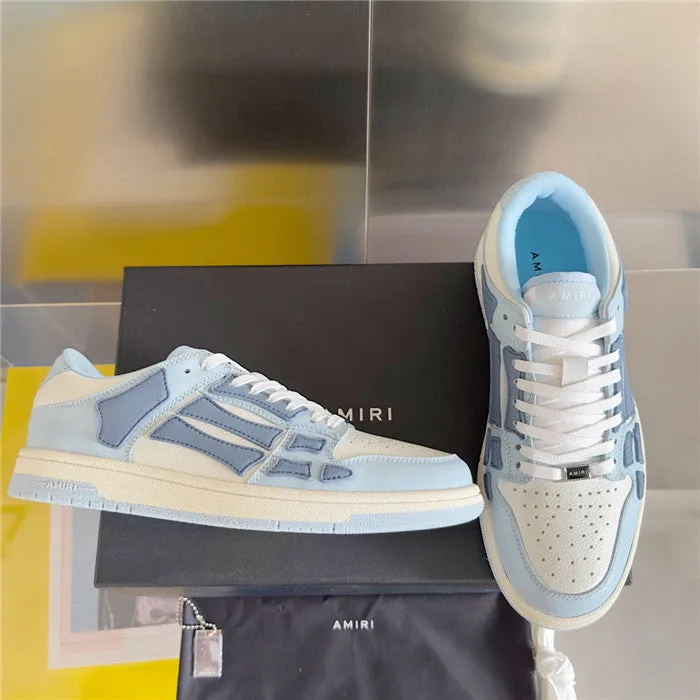 AMR Skel Top Low  Baby Blue Sneakers-192