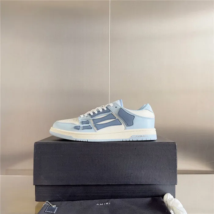 AMR Skel Top Low  Baby Blue Sneakers-192