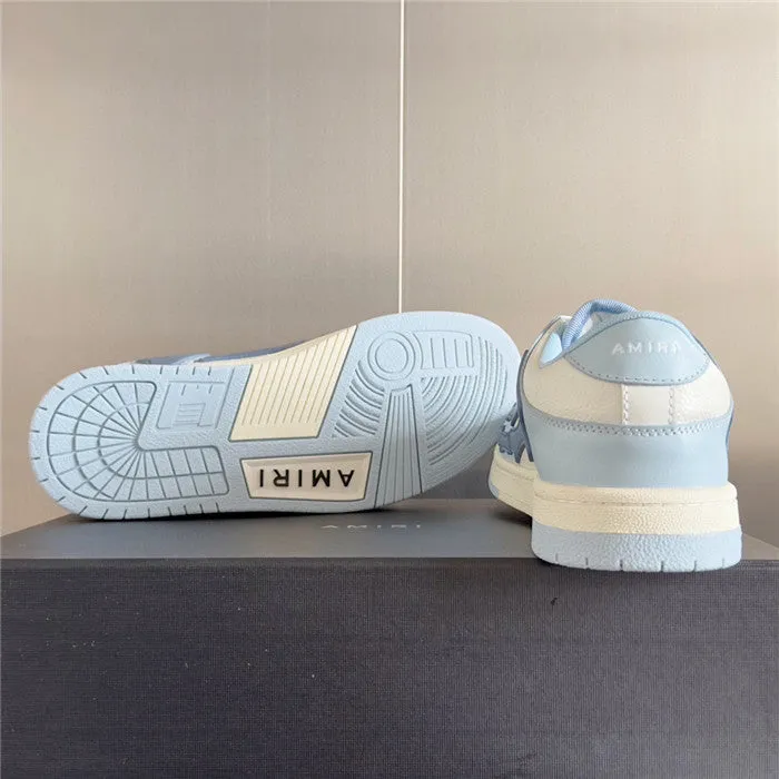 AMR Skel Top Low  Baby Blue Sneakers-192