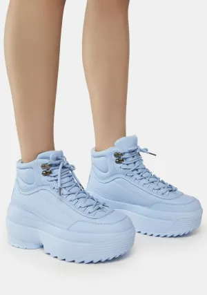 Baby Blue First Place Flex Sneakers