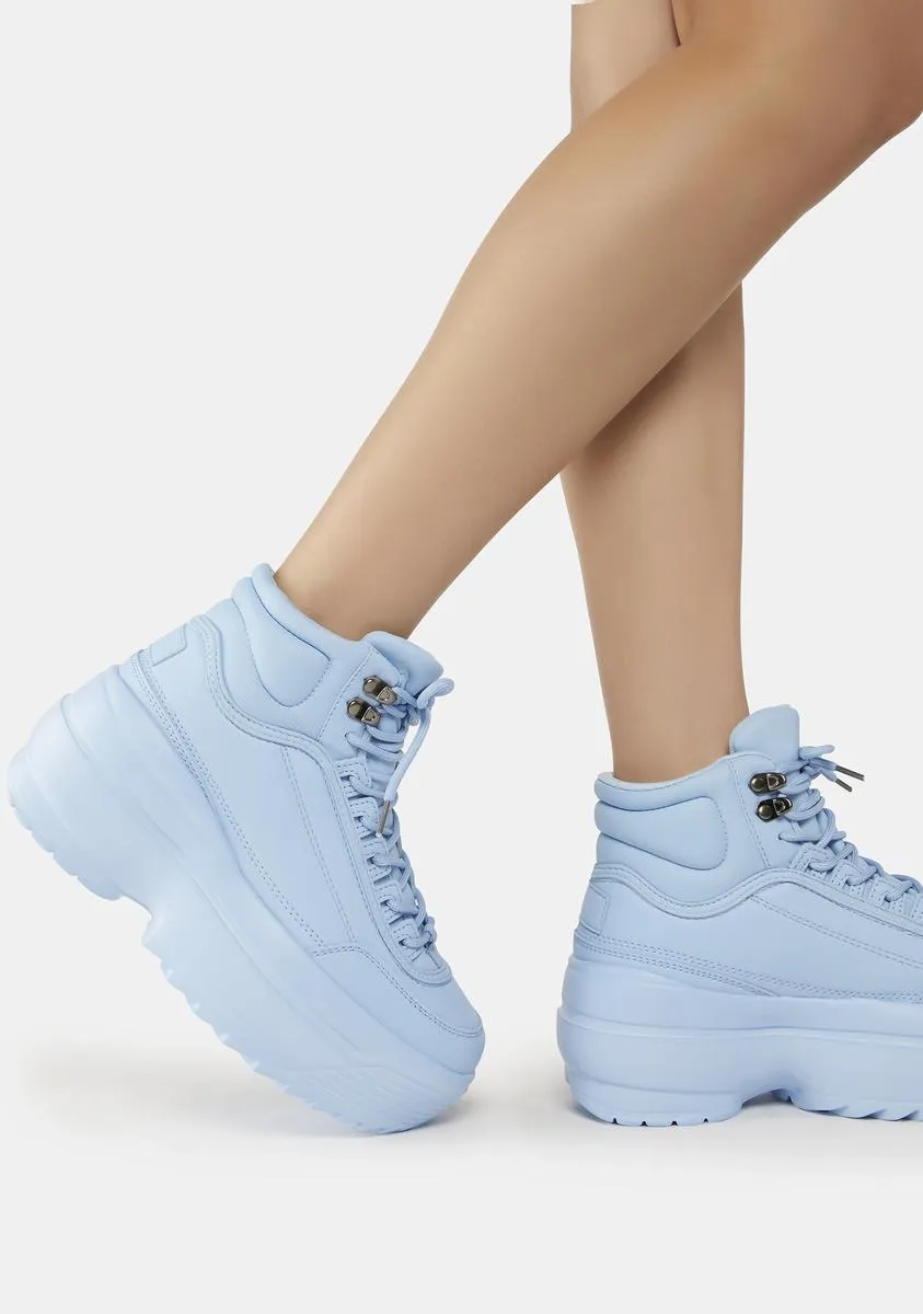 Baby Blue First Place Flex Sneakers
