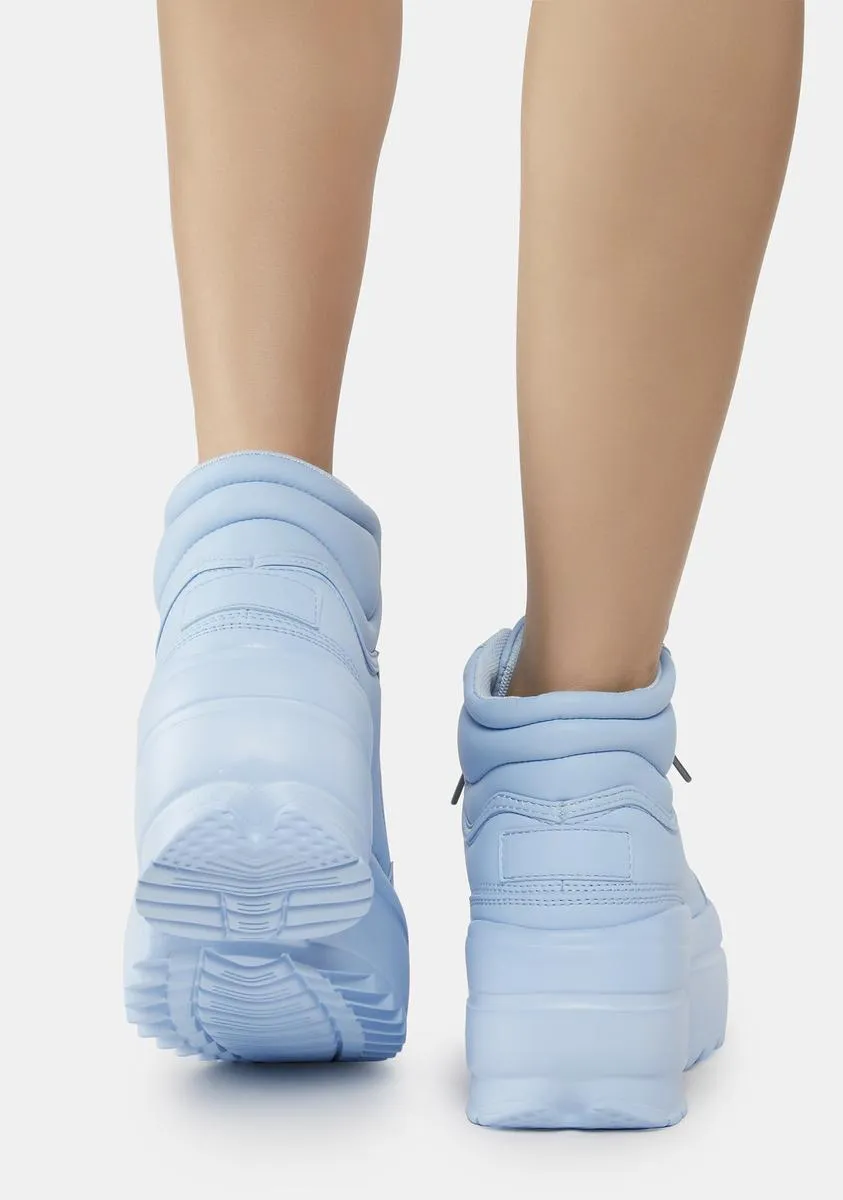 Baby Blue First Place Flex Sneakers
