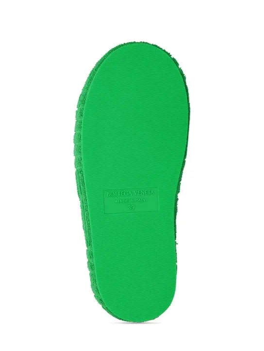 Bottega Veneta   35mm Resort terrycloth slides 
