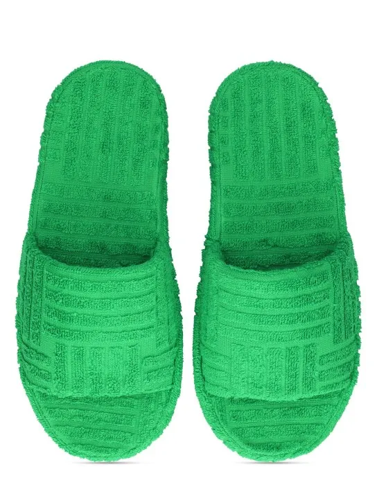 Bottega Veneta   35mm Resort terrycloth slides 