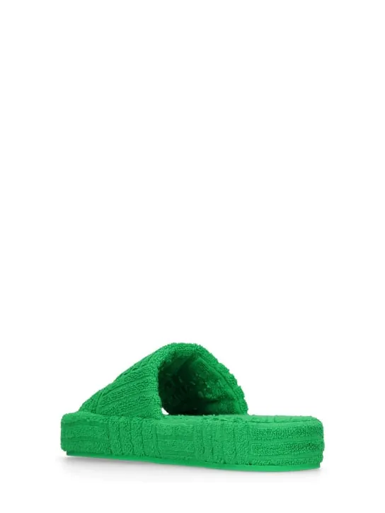 Bottega Veneta   35mm Resort terrycloth slides 