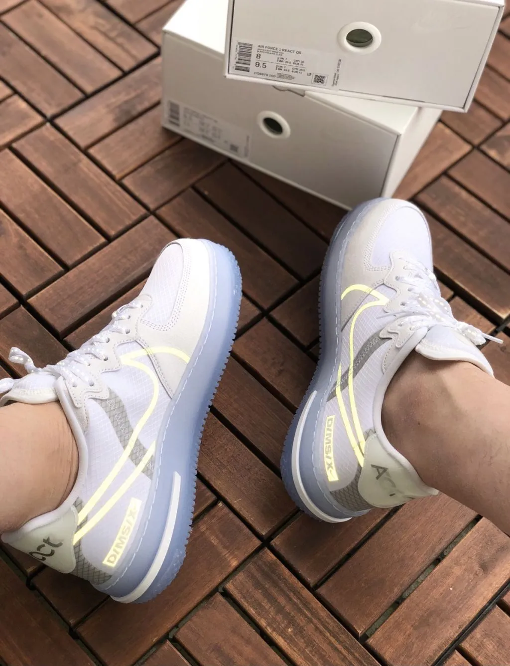 CE - AF1 Ice Blue Reflective