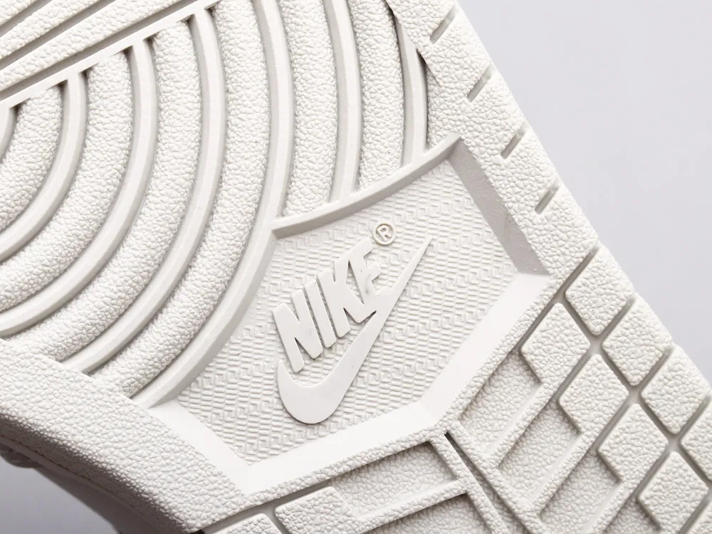 CE - AJ1 gray and white scratch shoes for women