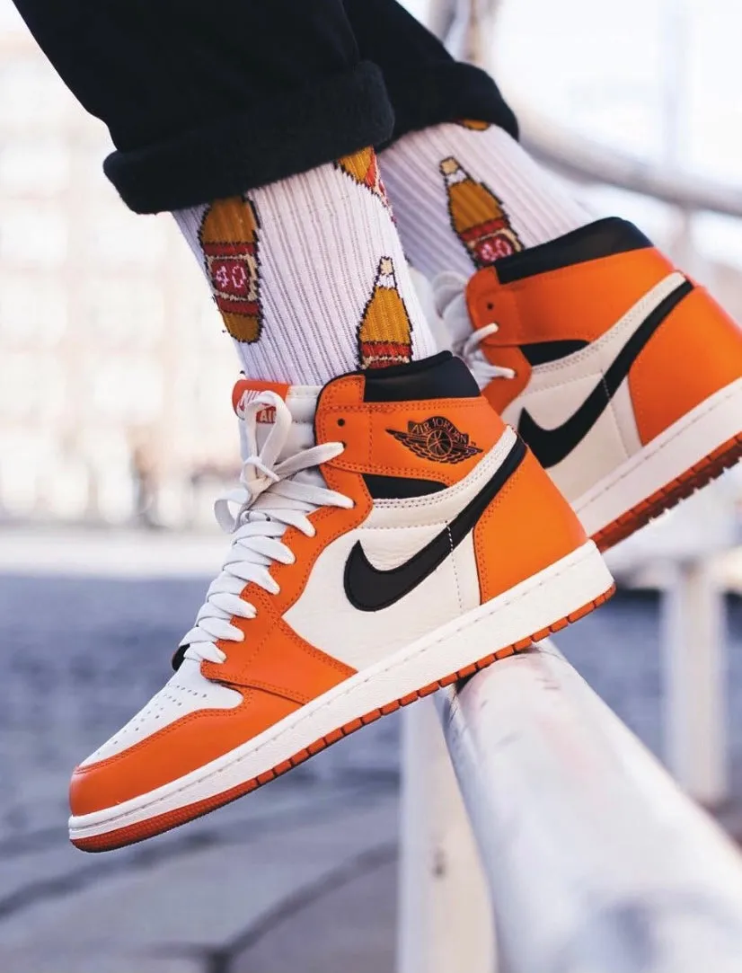 CE - AJ1 white buckle