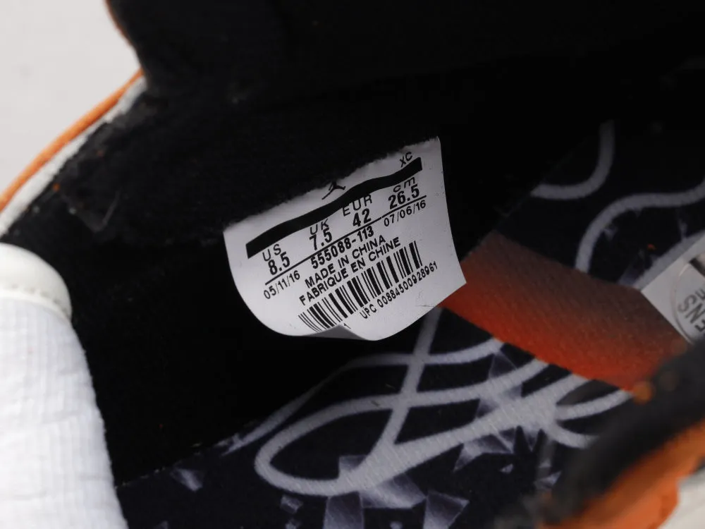 CE - AJ1 white buckle