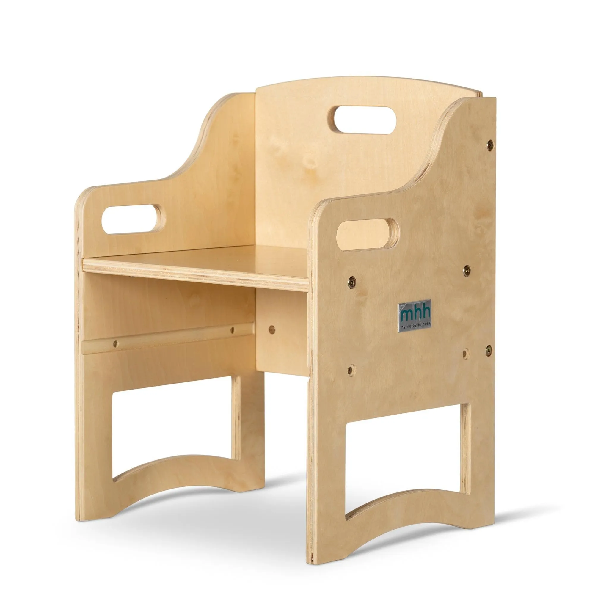 Combination Table & 2 Chairs - Varnished