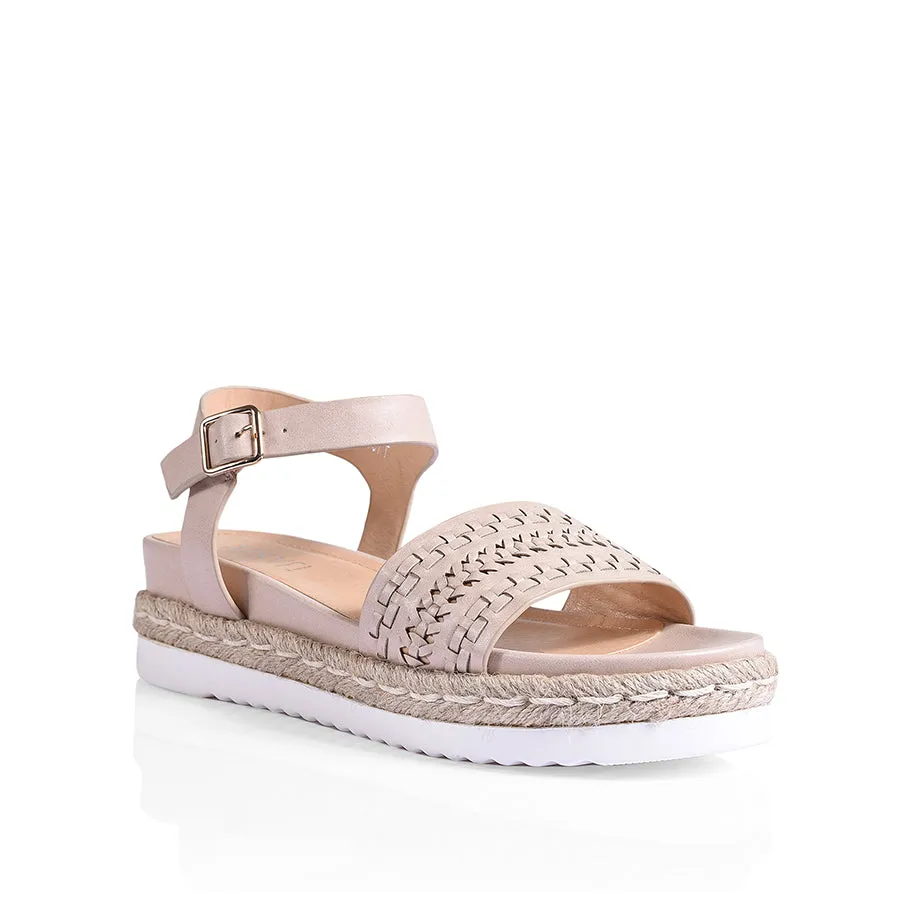 Disco Footbed Sandals - Blush
