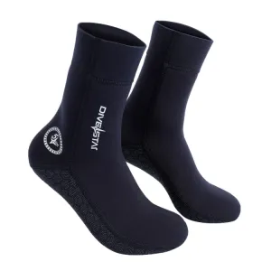 DIVESTAR Diving Neoprene Socks For Men Women Scuba Booties, Spec: 5mm Black(XL 43-44) DIVESTAR Diving Neoprene Socks For Men Women Scuba Booties, Spec: 5mm Black(XL 43-44)