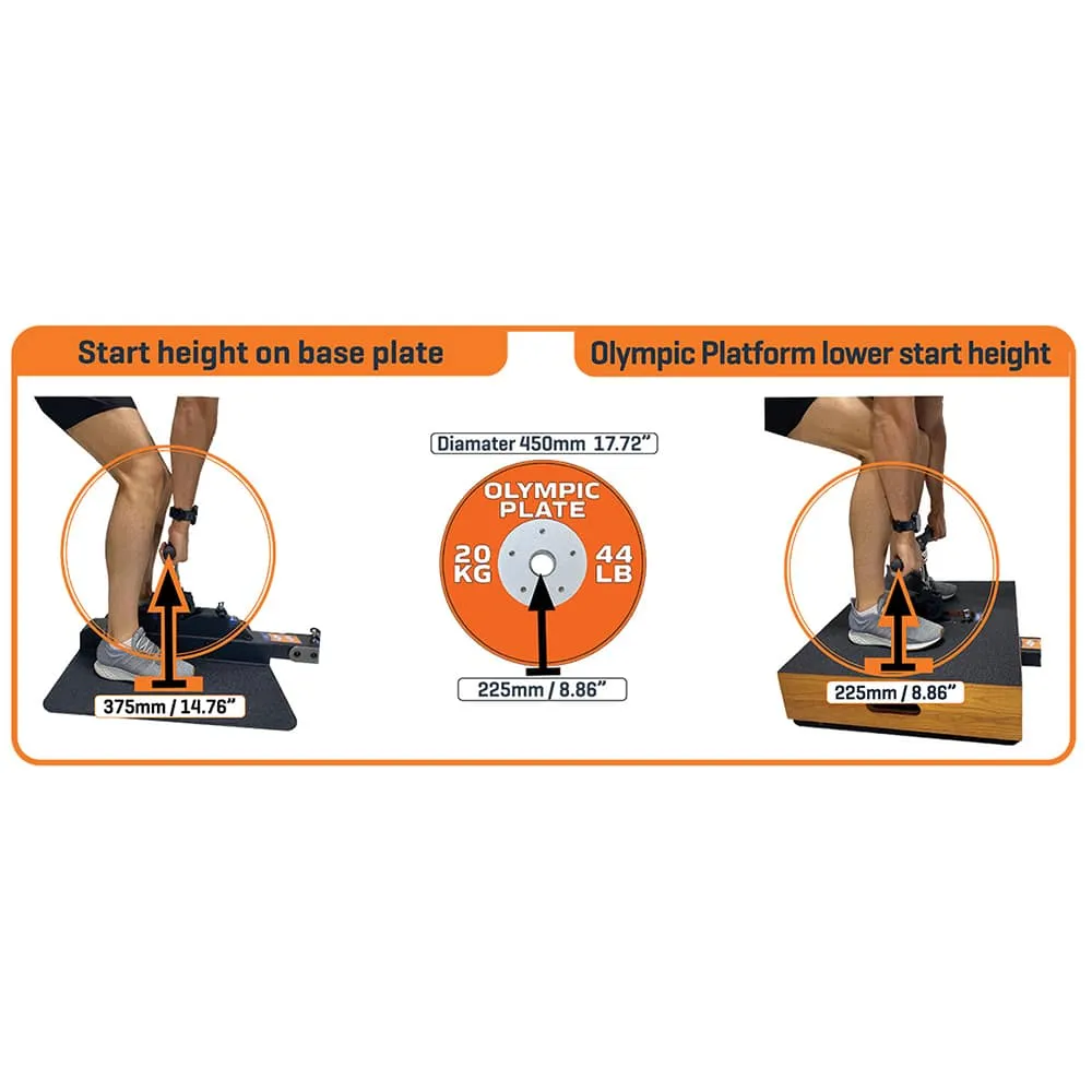 First Degree Fitness FluidPower Cube Olympic Platform