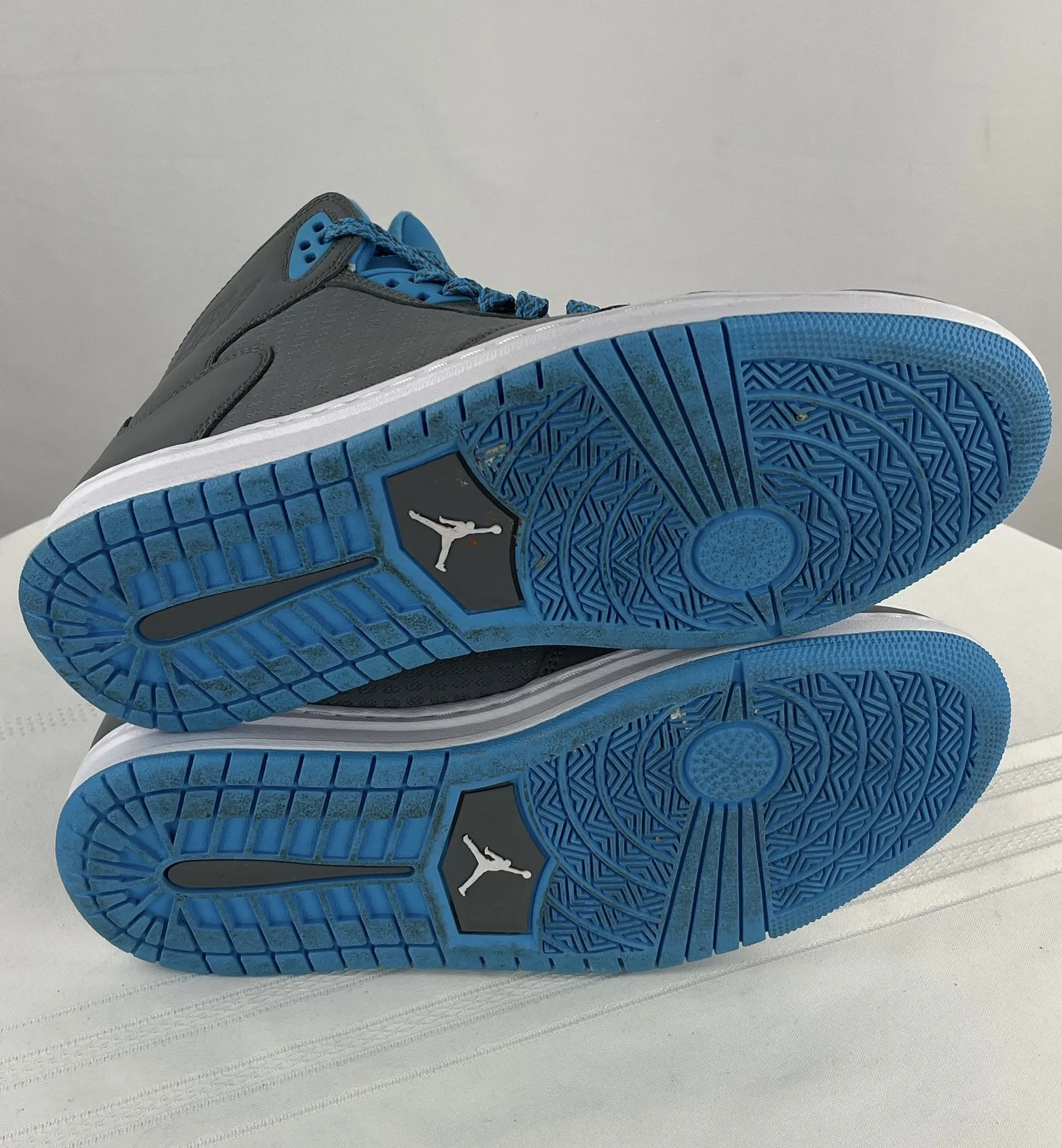 Nike Air Jordan Prime 5 Powder Blue Cool Gray Men's Basketball Shoes Size 9.5