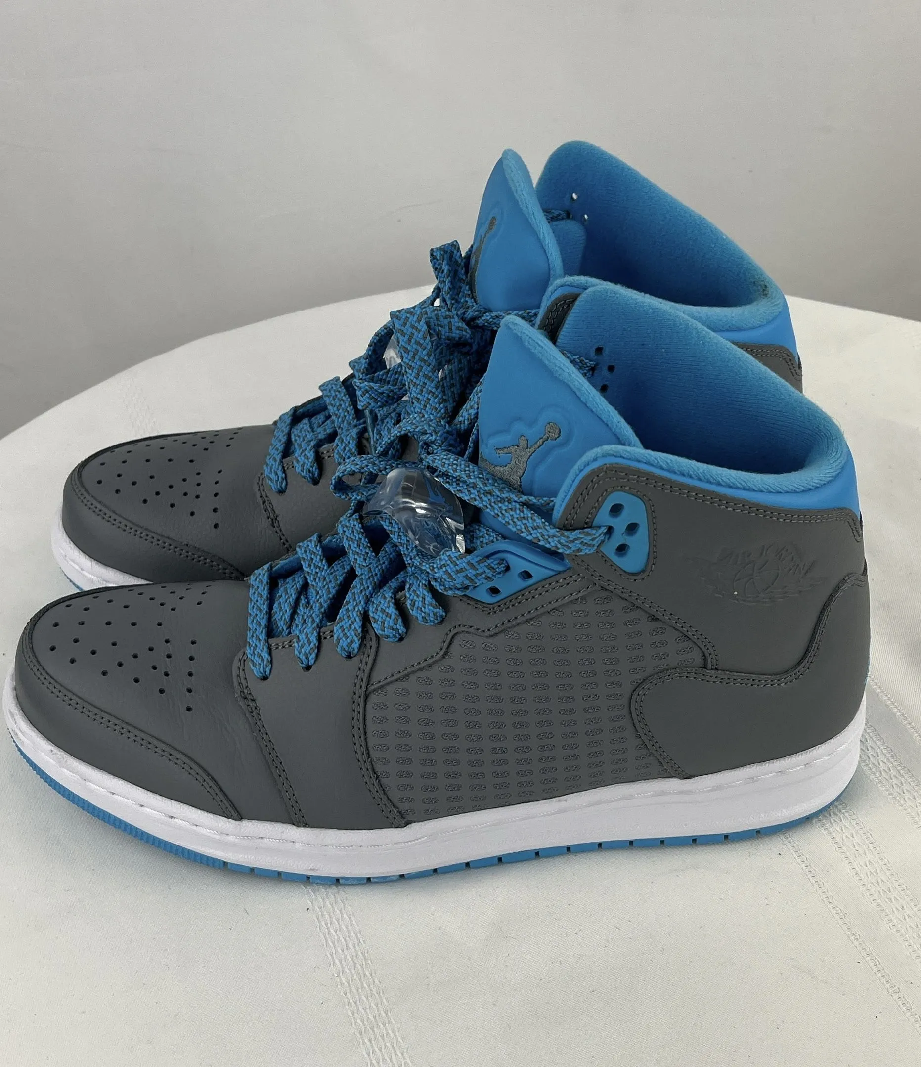 Nike Air Jordan Prime 5 Powder Blue Cool Gray Men's Basketball Shoes Size 9.5