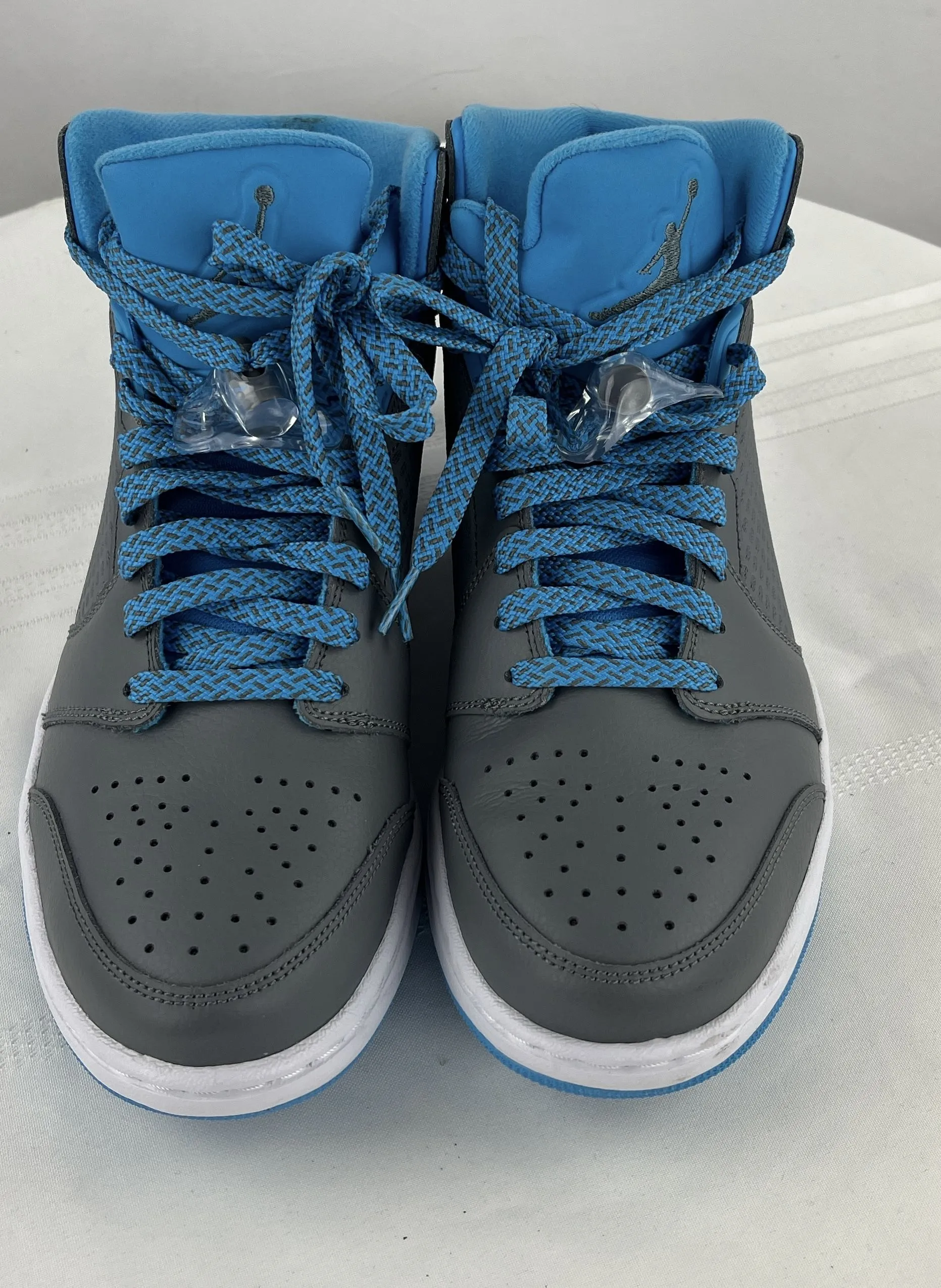 Nike Air Jordan Prime 5 Powder Blue Cool Gray Men's Basketball Shoes Size 9.5