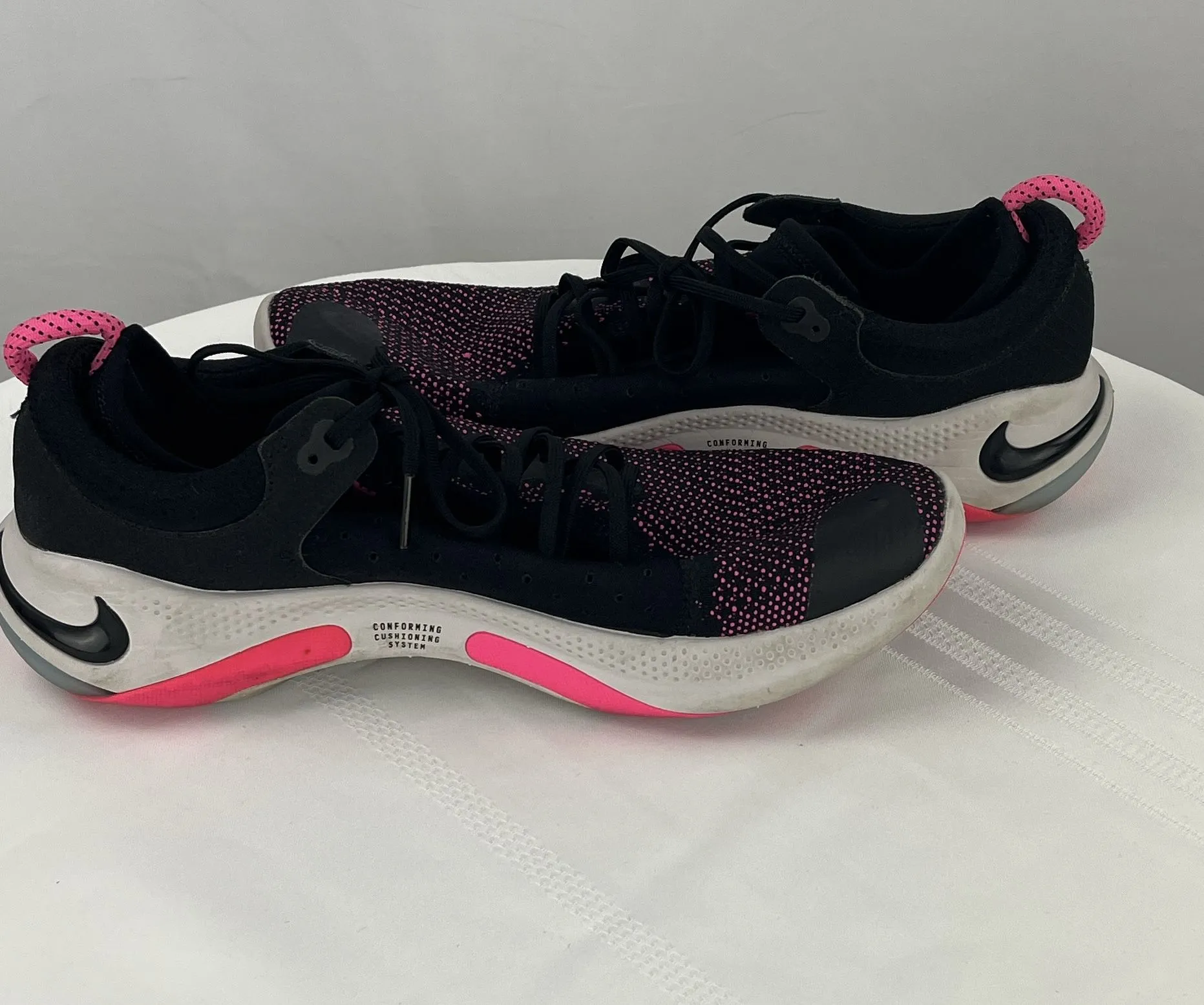 Nike Joyride Run Flyknit Black/Anthracite Athletic Sneakers Preowned Size 11.5