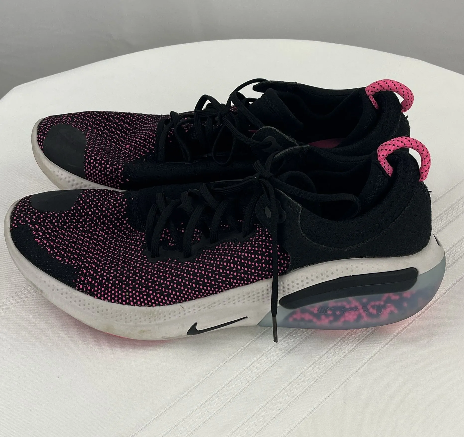 Nike Joyride Run Flyknit Black/Anthracite Athletic Sneakers Preowned Size 11.5