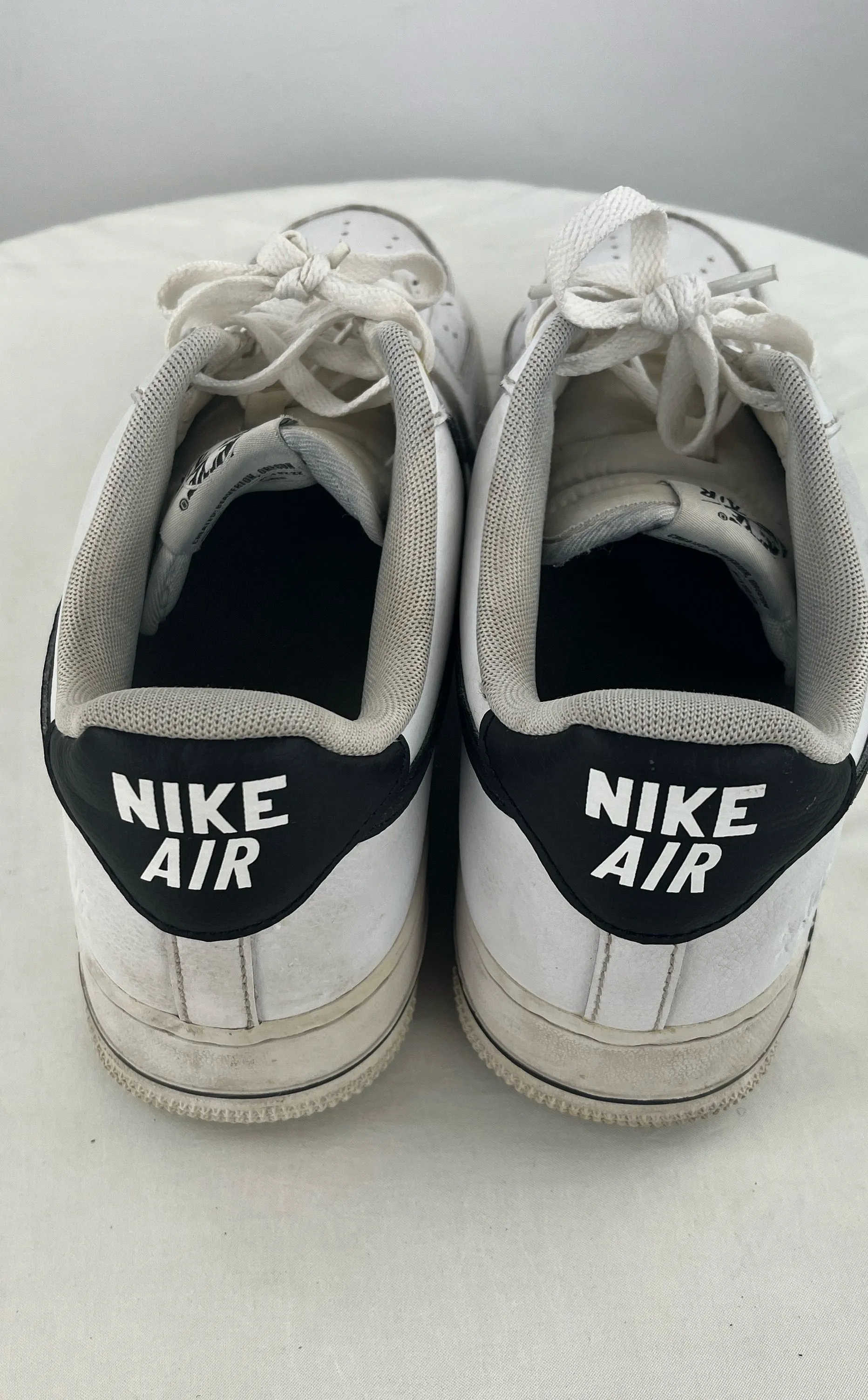 NIKE Men's Air Force 1 07 LV8 40th Anniversary White/Black 2022 Size 11