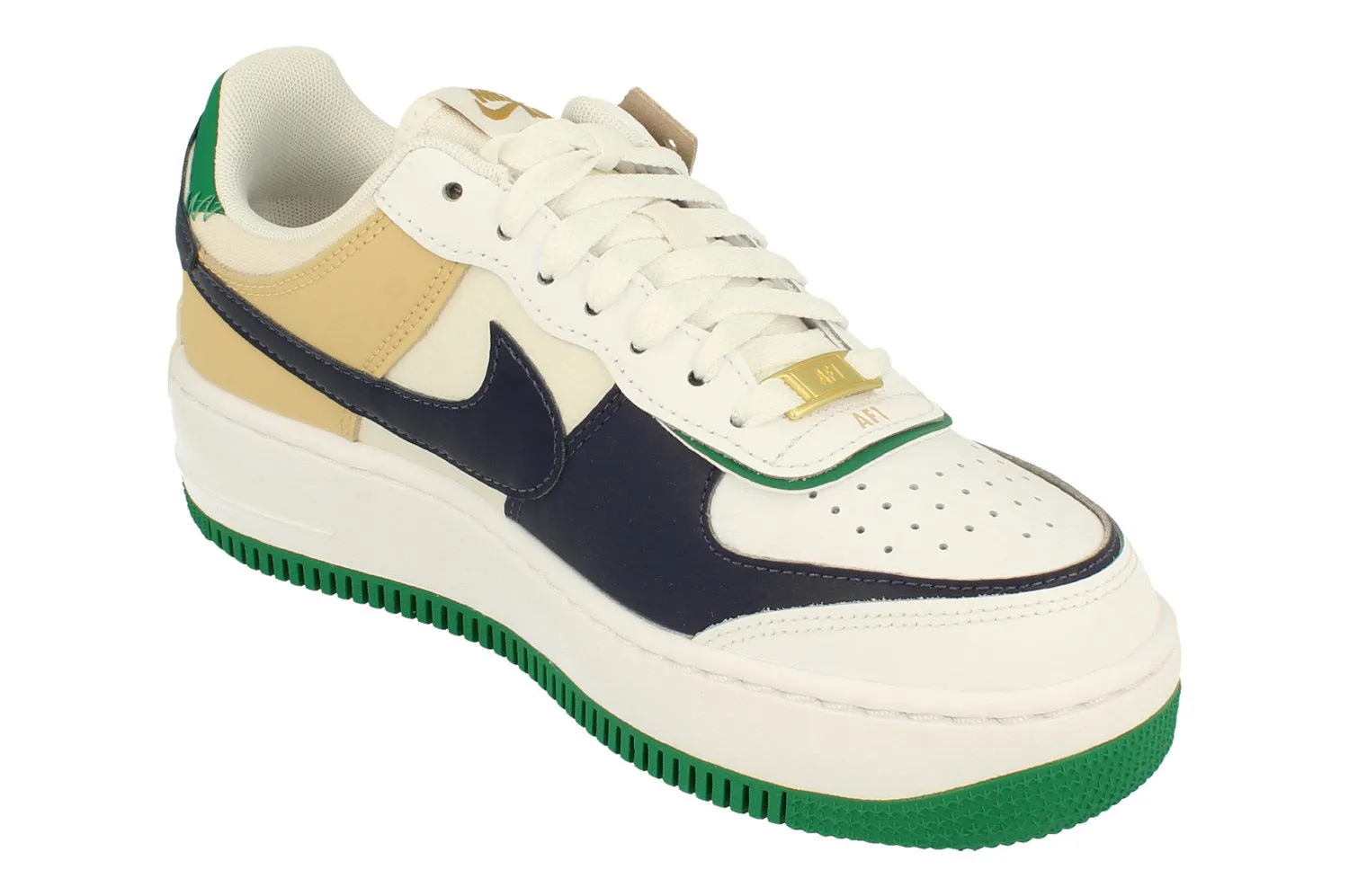 Nike Womens Air Force 1 Shadow Trainers DZ1847 102