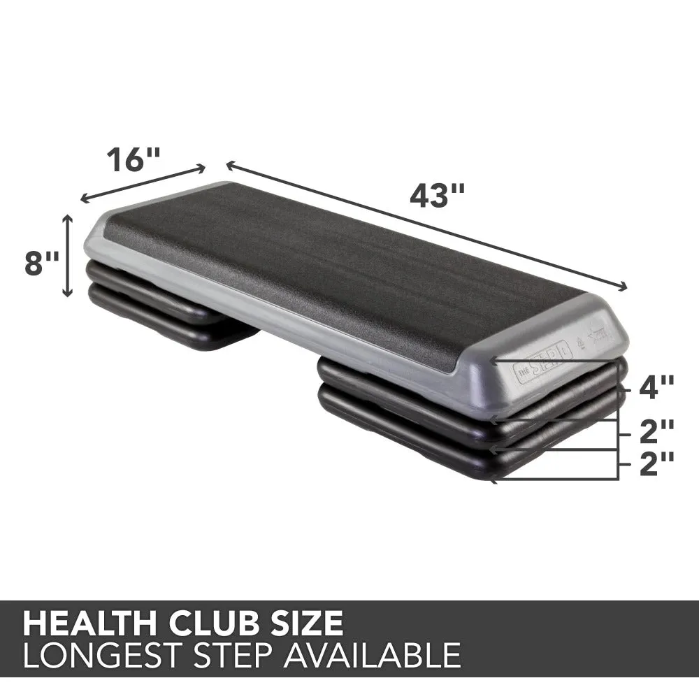 The Step Heath Club Size Step Up Platform (Grey)