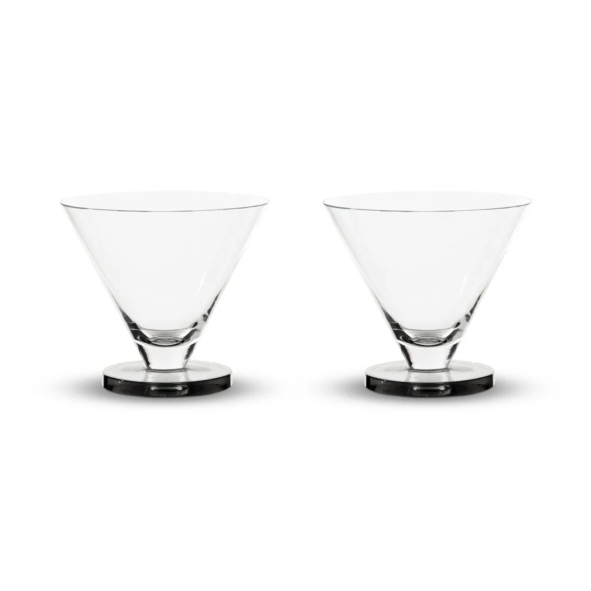 Tom Dixon Puck Cocktail Glasses 260ml (Set of 2)