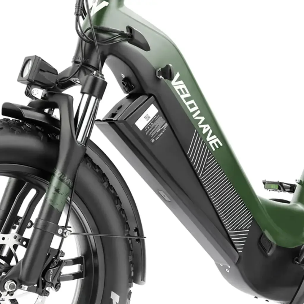 Velowave Pony Step Thru 750W 48V Fat Tire Commuter Electric Bike