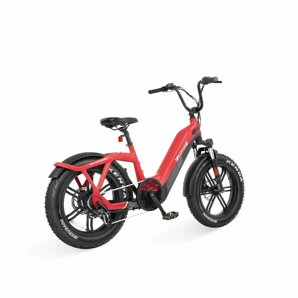 Velowave Pony Step Thru 750W 48V Fat Tire Commuter Electric Bike