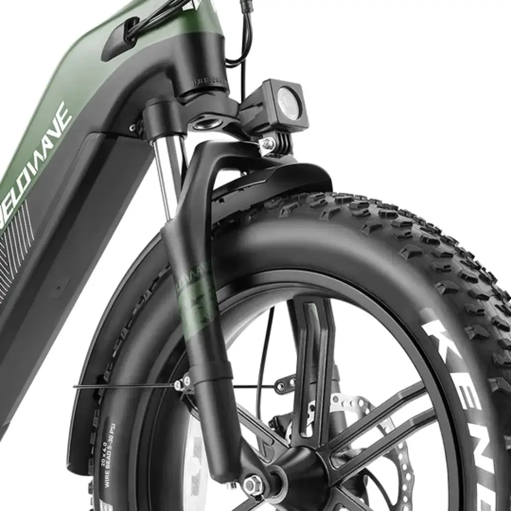 Velowave Pony Step Thru 750W 48V Fat Tire Commuter Electric Bike